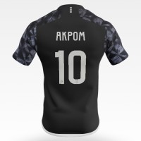 Ajax Chuba Akpom #10 Tretí futbalový dres 2023-24 Krátky Rukáv